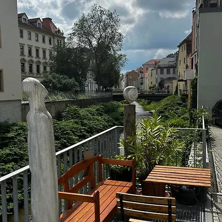 Ruhige-Moderne Wohnung Mit Burgblick Meißen Exterior foto